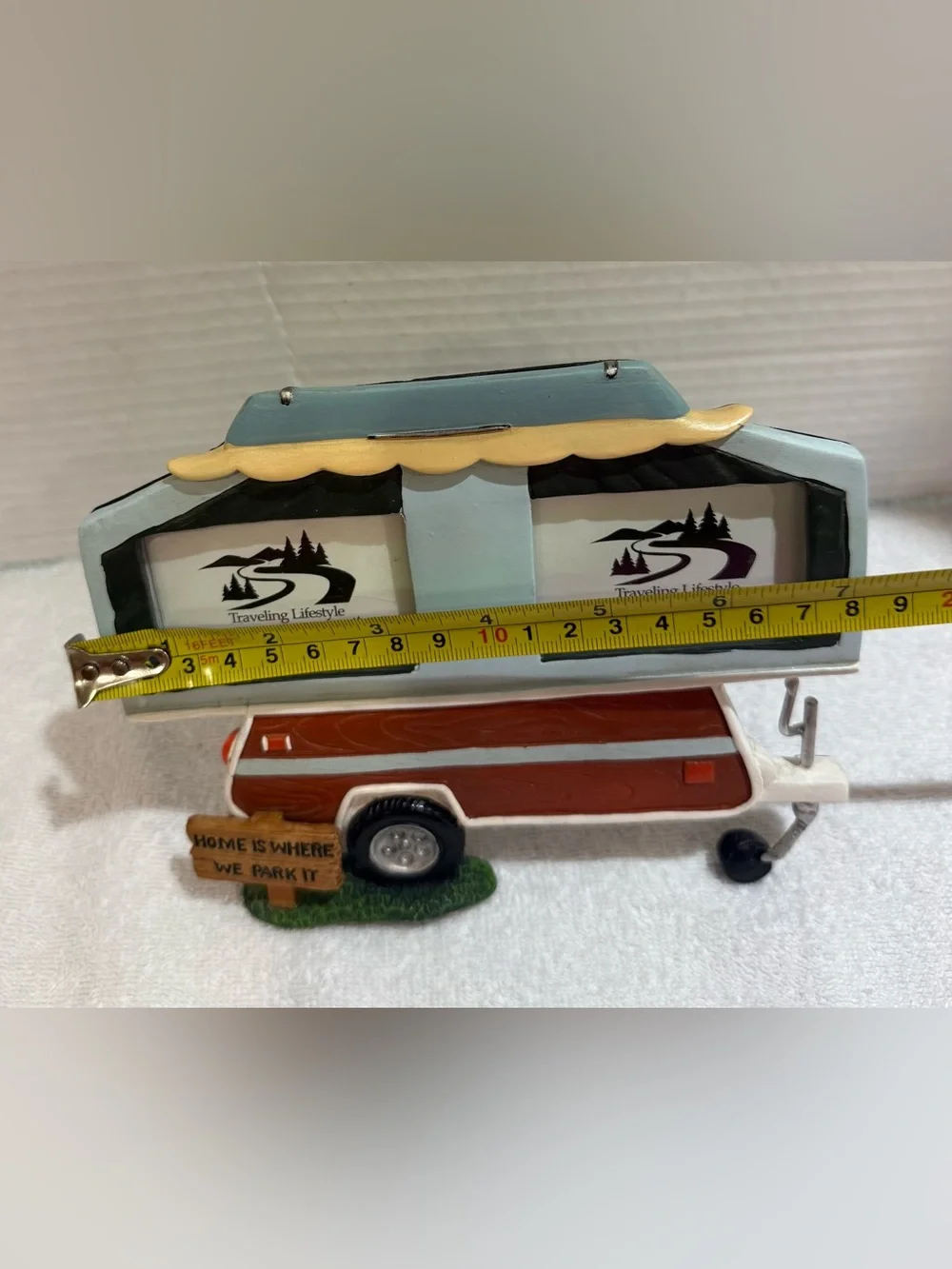 Pop Up Camper Picture Frame Holds 3x2 Pictures Wilcor Collectibles New